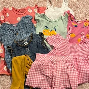 Colorful Girls’ Clothing Bundle - Size 6/6x